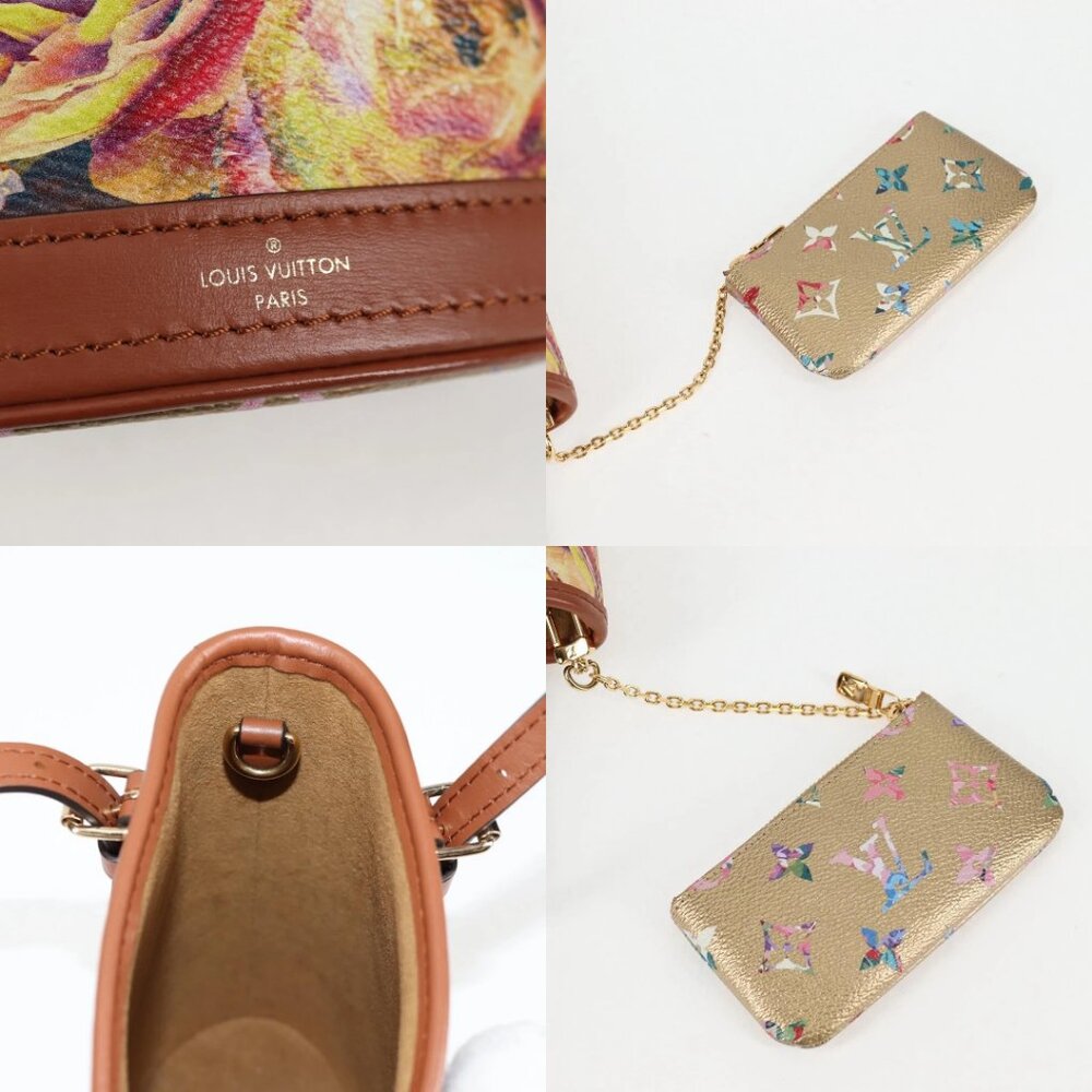 LOUIS VUITTON LV Garden Nano Bucket Shoulder Bag Beige M81724 LV Auth 130468SM - Picture 14 of 15